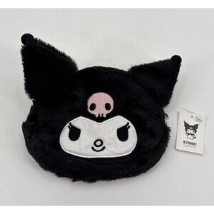 Kuromi Forever 21 Faux Fur Cosmetic Bag Sanrio New